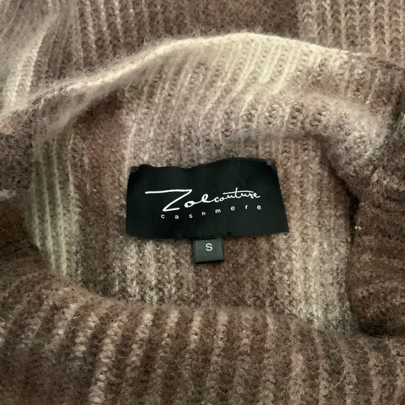 Zoe Couture Cashmere Sleeveless Tunic Dress Sz-S - Picture 7 of 8